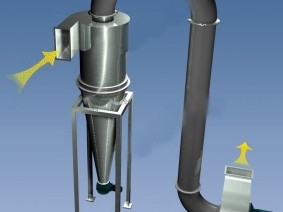 旋风分离器 separating cyclone